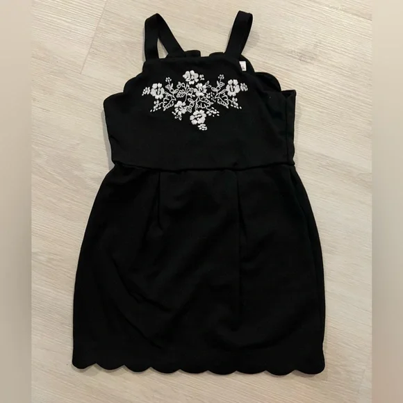 janie and jack black dress Girls Cream and Black Janie and Jack dress, Size 4